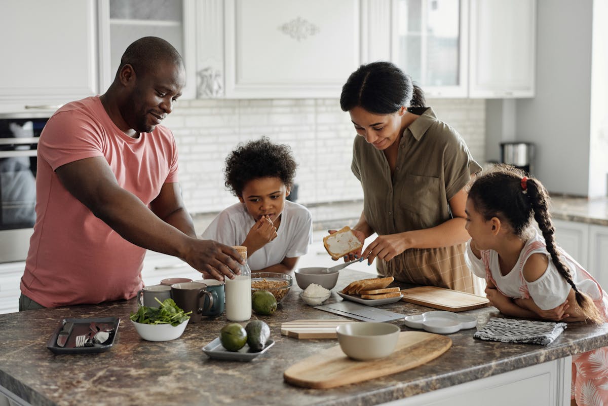 A happy family